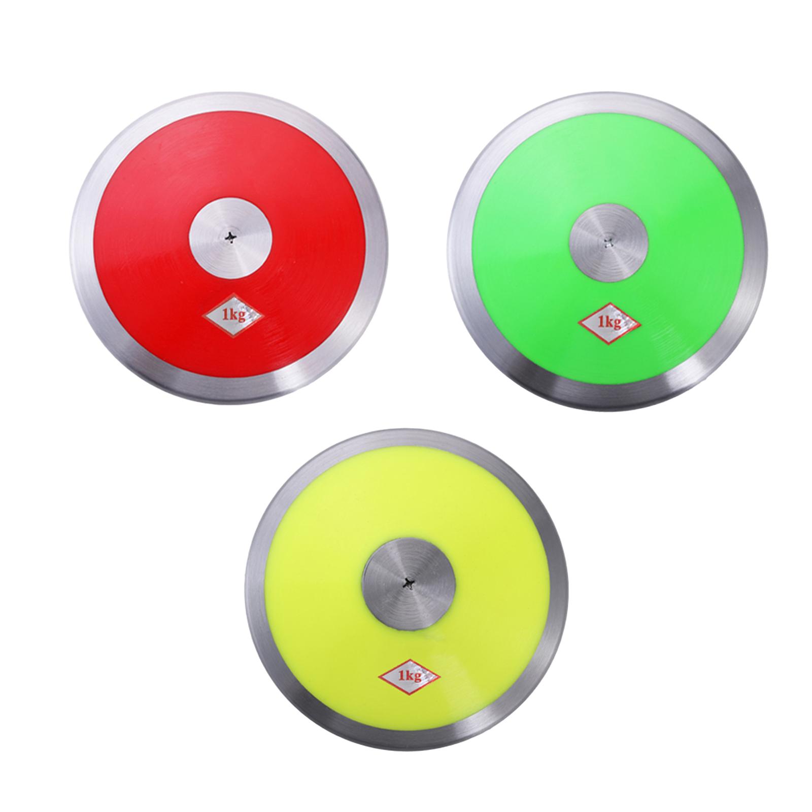 Discus Throw Training - 1kg Nylon Discus Training Equipment for