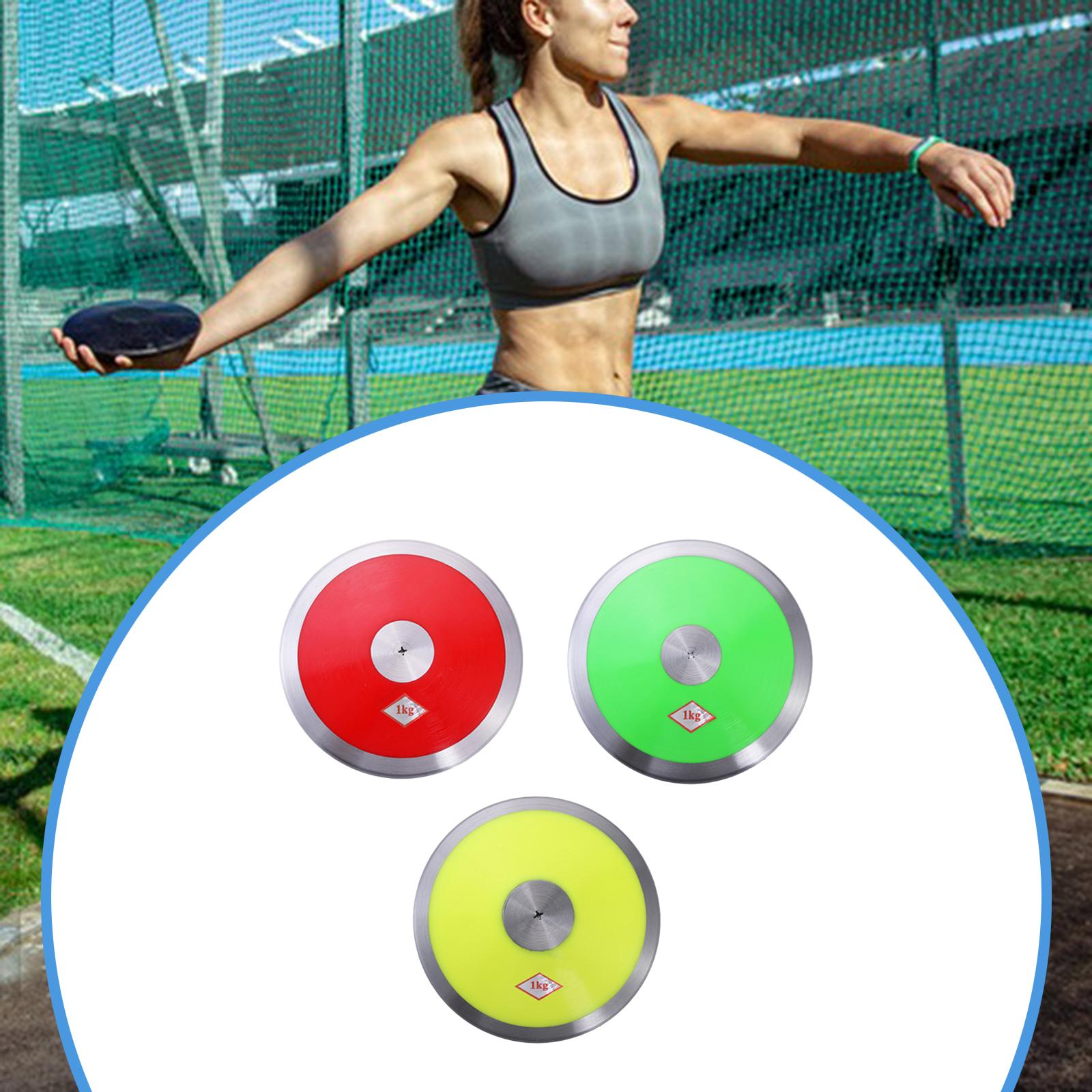 Discus Throw Training - 1kg Nylon with Steel Rim and