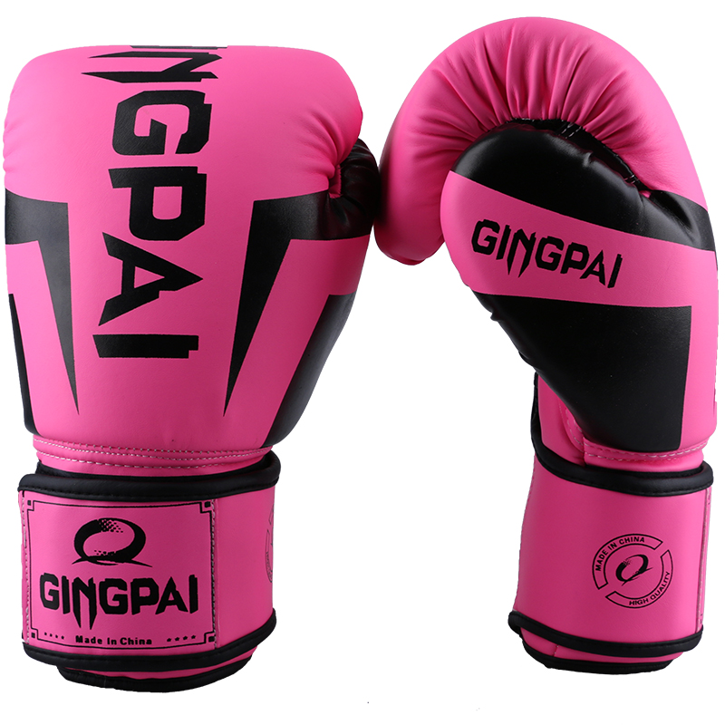 Boxing Glove Set - Good Quality Pink adult kick boxing