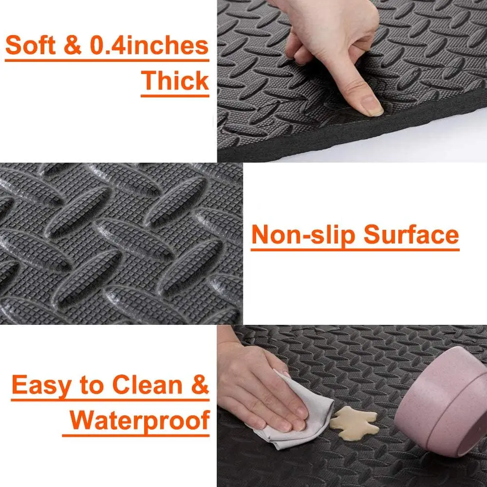 Puzzle Fitness Mat EVA Interlo - Sports Equipment Kids 评论和价格