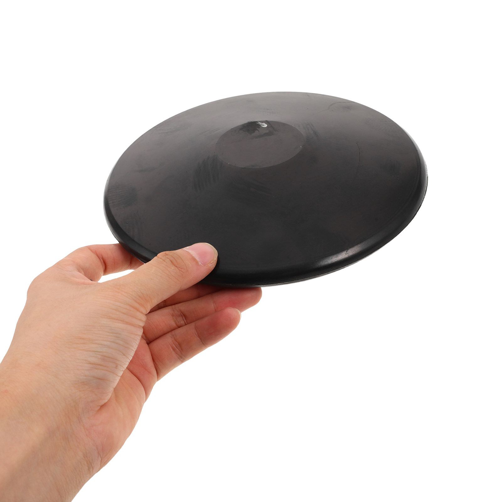 Rubber Discus 1kg/2.2lb Black  - Discus Throw Training 评论和价格
