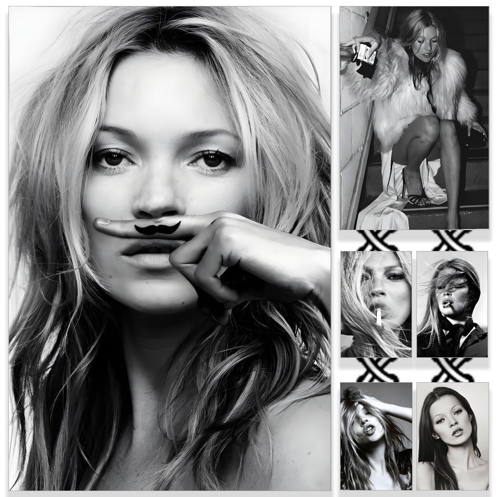 Celebrity K-Kate Moss Poster H - Sports Equipment Poster 评论和价格