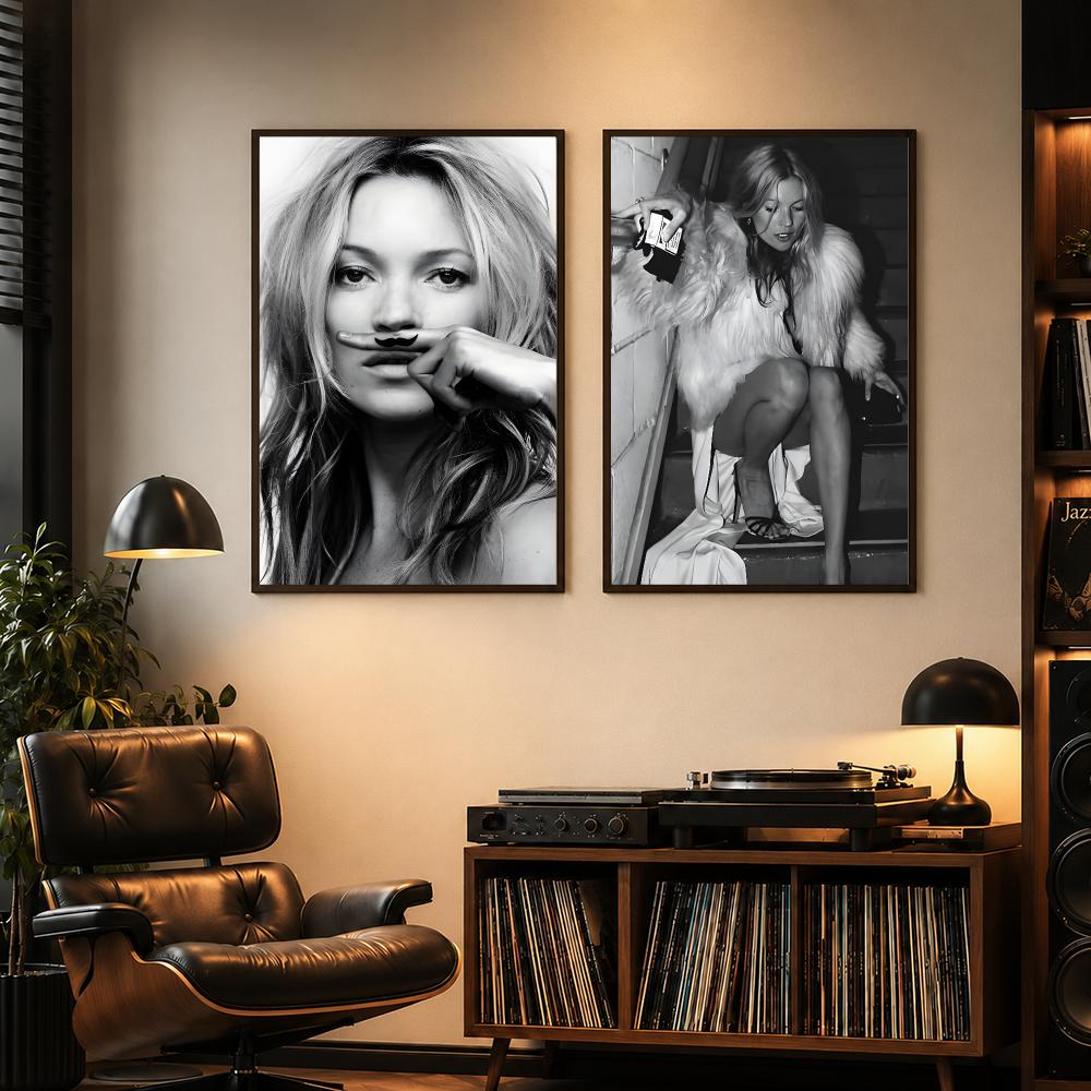Celebrity K-Kate Moss Poster H - Sports Equipment Poster 评论和价格