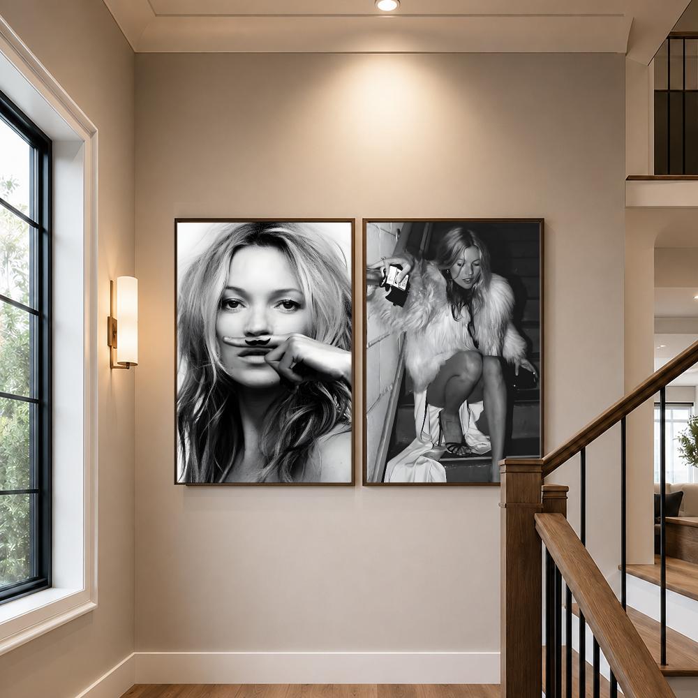 Celebrity K-Kate Moss Poster H - Sports Equipment Poster 评论和价格