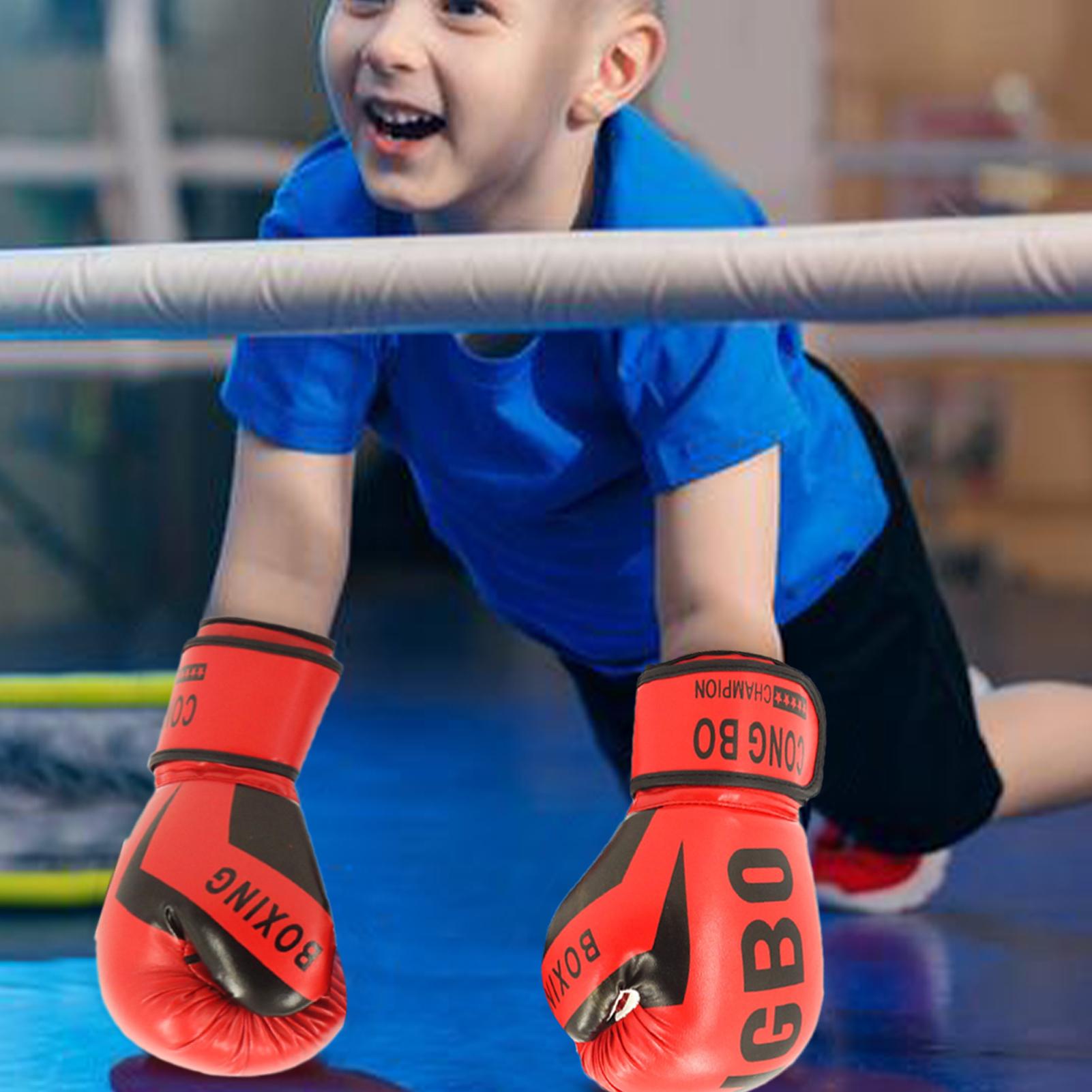 1 Pair Kids Boxing Gloves Chil - Boxing Glove Set 评论和价格