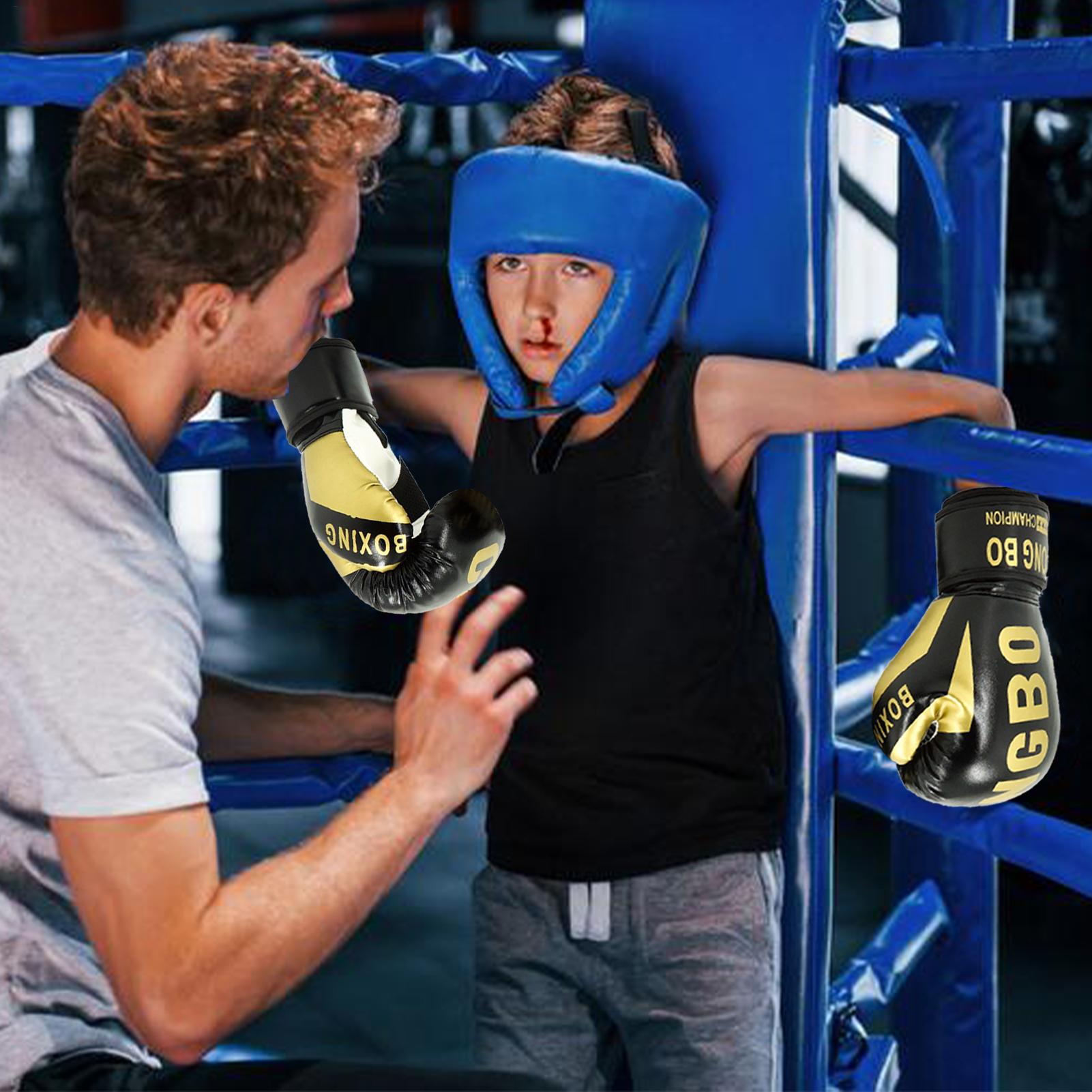 1 Pair Kids Boxing Gloves Chil - Boxing Glove Set 评论和价格