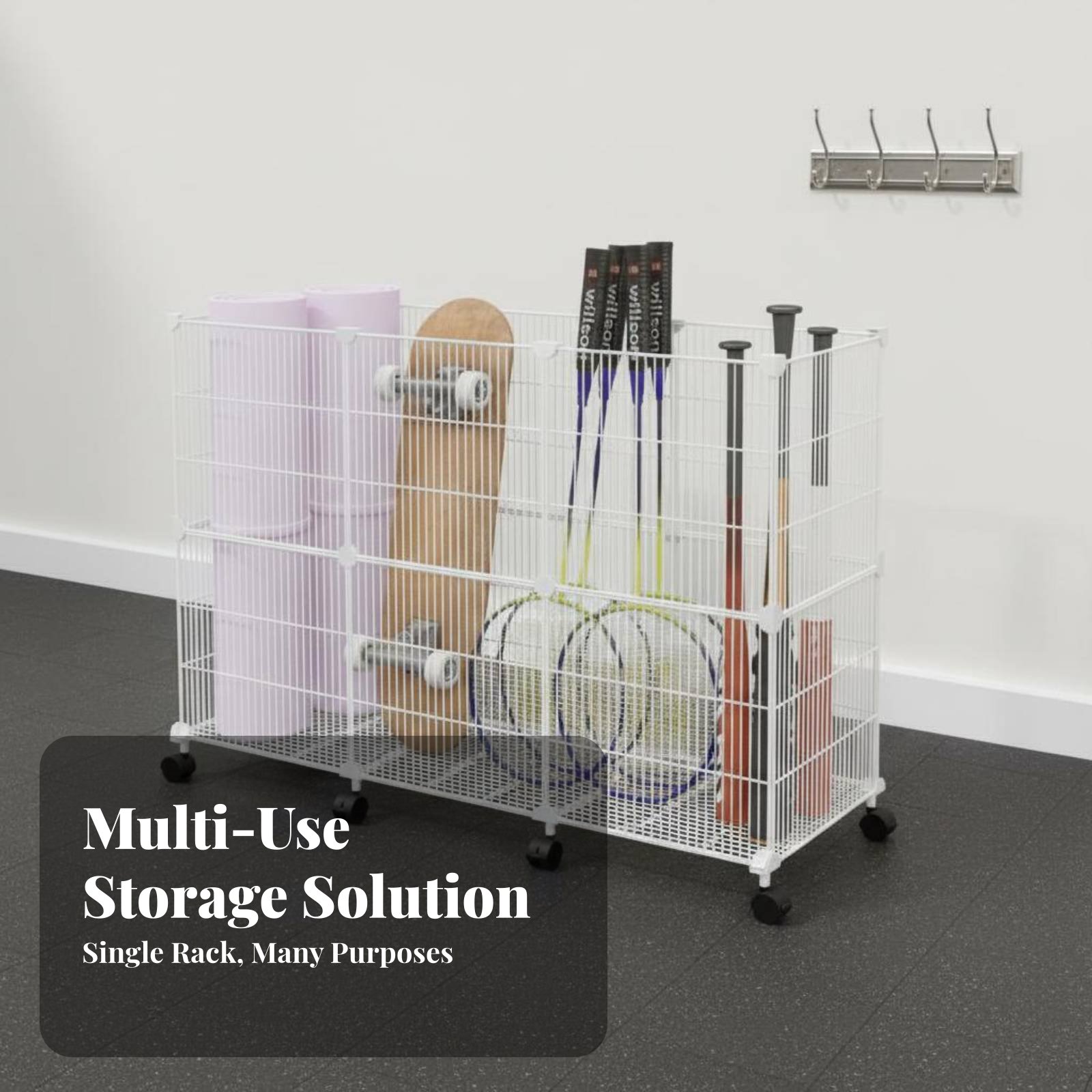 Sports Equipment Storage Cart  - Sports Equipment Cart 评论和价格