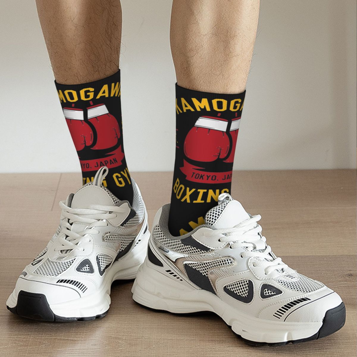 New Male Men Socks Casual Haji - Boxing Glove Set 评论和价格
