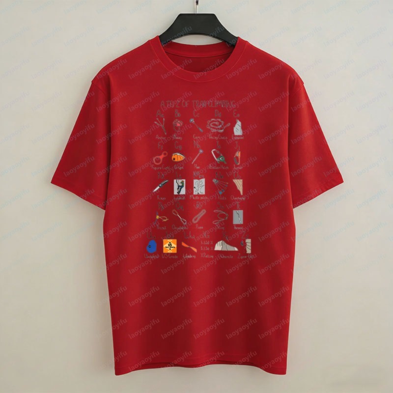 Climbing Gear Alphabet Men's T - Sports Equipment A To Z 评论和价格