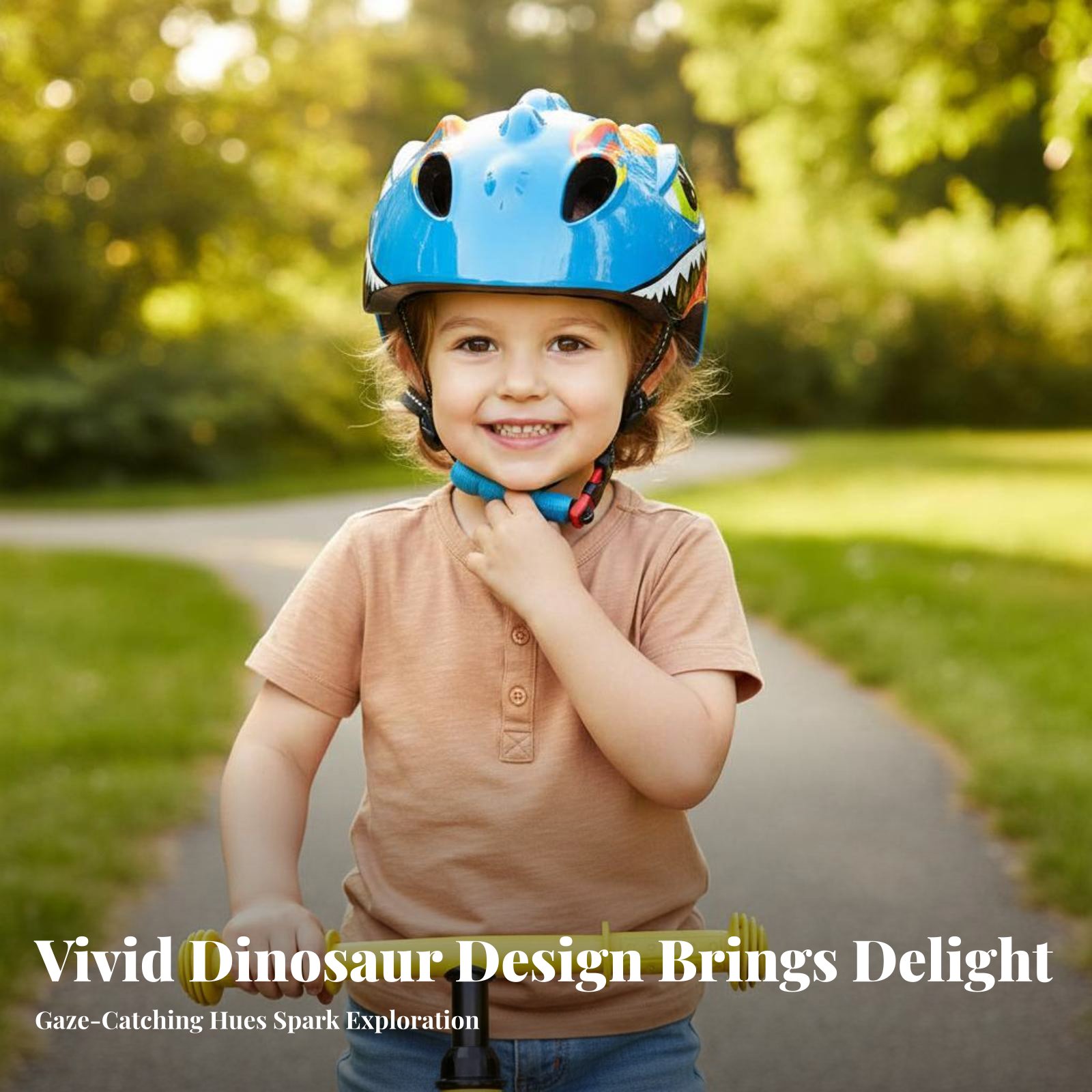 Cartoon Dinosaur Helmet Versat - Sports Equipment Kids 评论和价格