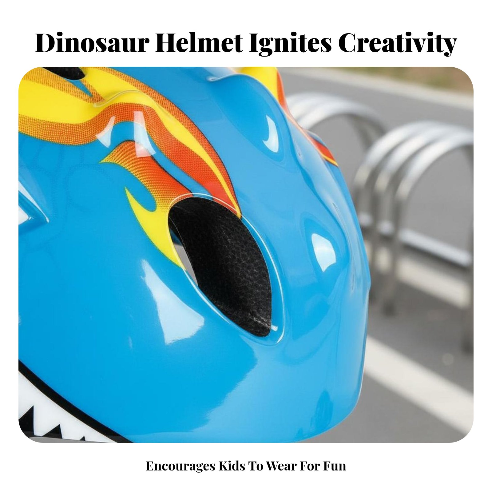 Cartoon Dinosaur Helmet Versat - Sports Equipment Kids 评论和价格