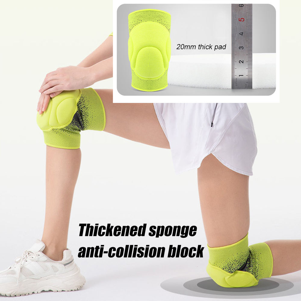 1Pair Thick Sponge Knee Pads K - Volleyball Knee Pad 评论和价格