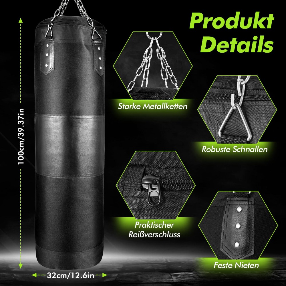 Punching Bag for Adults Leathe - Boxing Glove Set 评论和价格