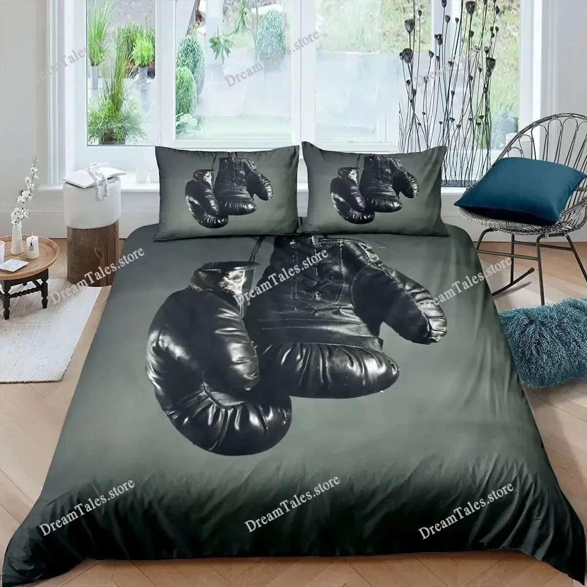 Boxing Gloves Duvet Cover Set  - Boxing Glove Set 评论和价格