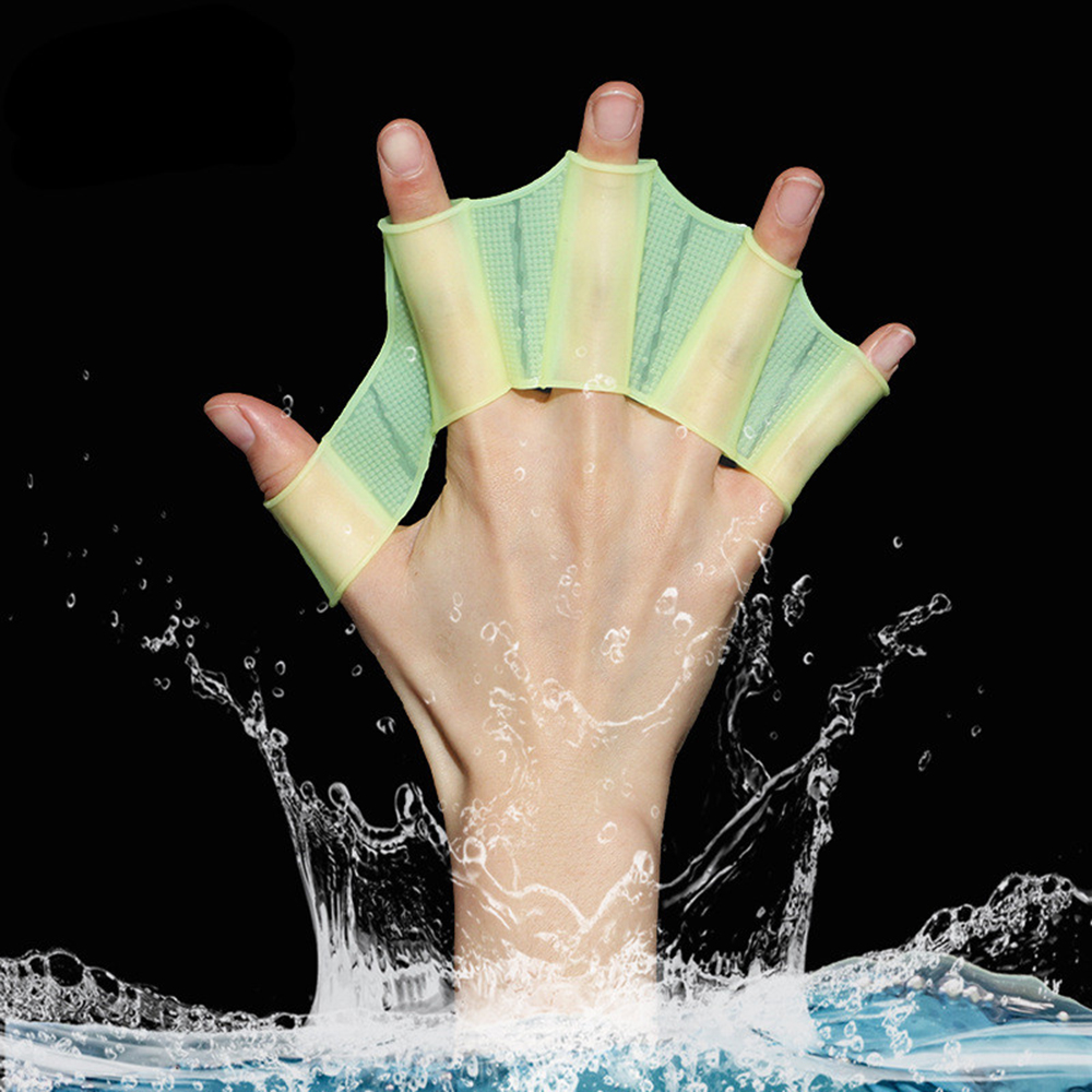 Silicone Swim Fins Hand Paddle - Sports Equipment Kids 评论和价格
