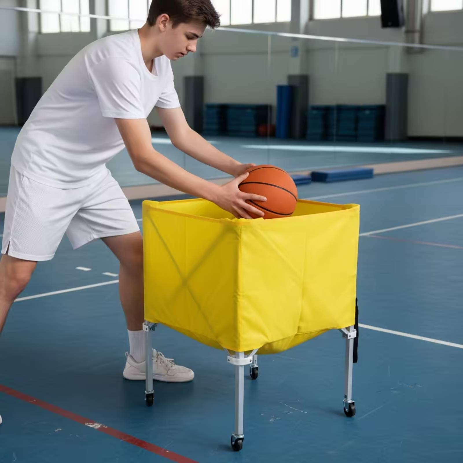 Collapsible Ball Cart Lightwei - Sports Equipment Cart 评论和价格
