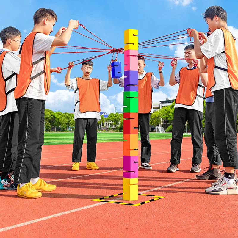 Teamwork Games Tower Building  - Sports Equipment Company 评论和价格