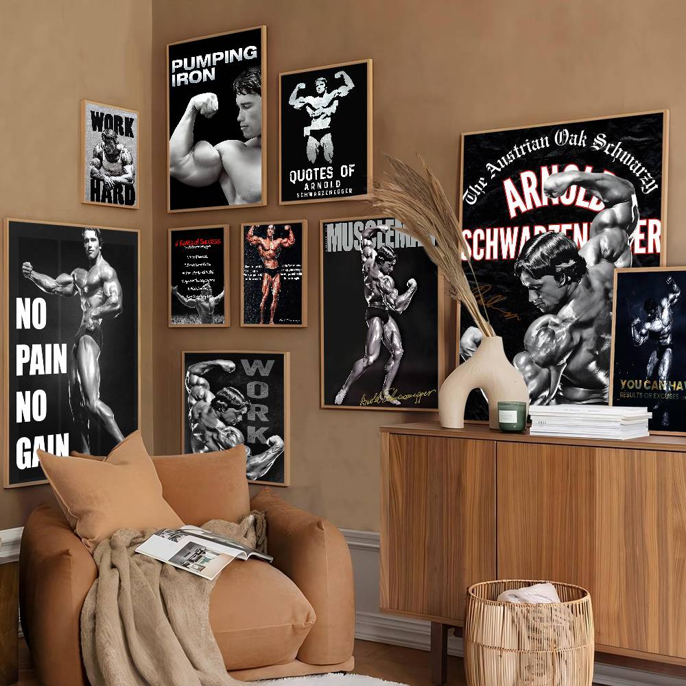 Arnold Schwarzenegger Bodybuil - Sports Equipment Poster 评论和价格