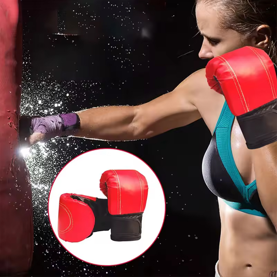 1 Pair Boxing Gloves for Adult - Boxing Glove Set 评论和价格