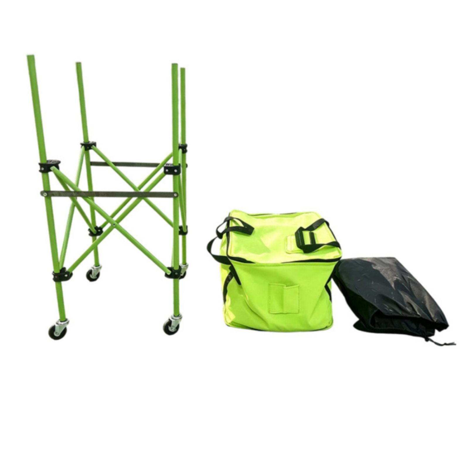 Folding Ball Cart Portable Bal - Sports Equipment Cart 评论和价格