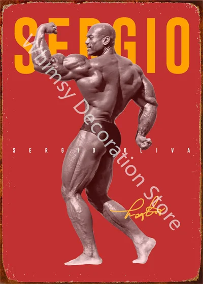 Shabby Chic Chris Bumstead Gym - Sports Equipment Poster 评论和价格