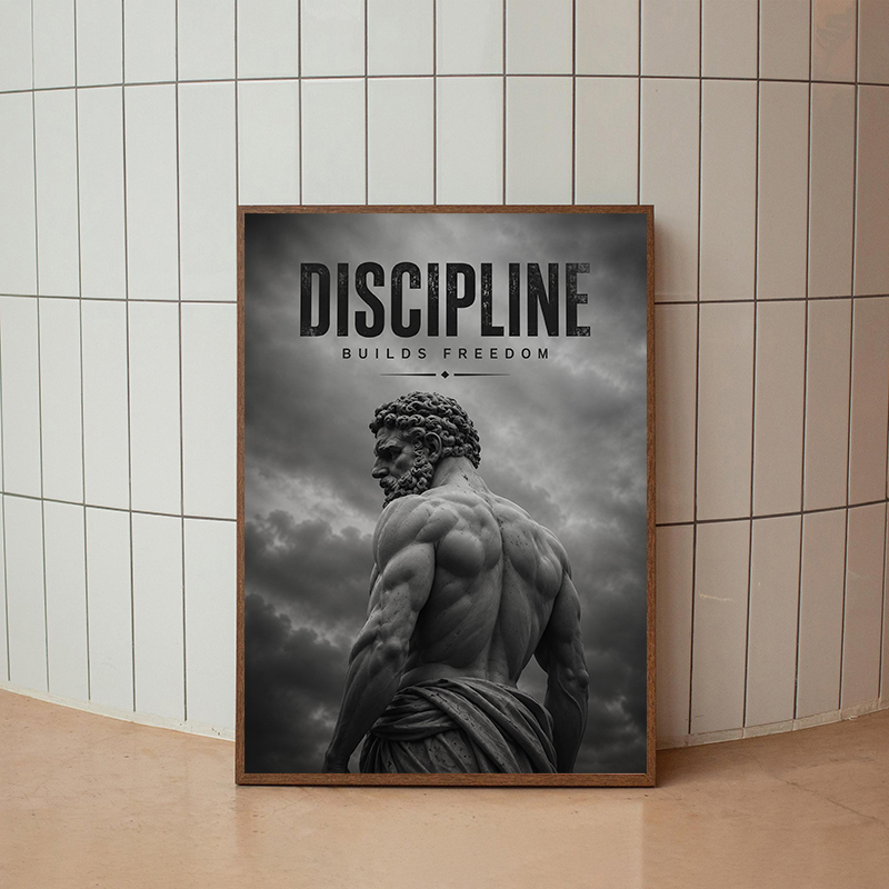 Modern Fitness Motivational Po - Sports Equipment Poster 评论和价格