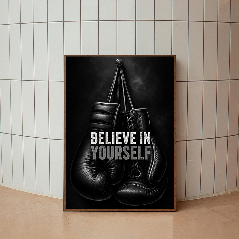 Modern Fitness Motivational Po - Sports Equipment Poster 评论和价格